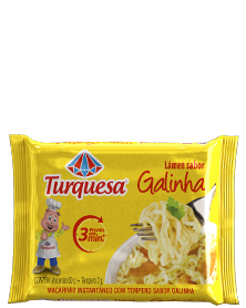 Macarrão Instantâneo com tempero sabor galinha